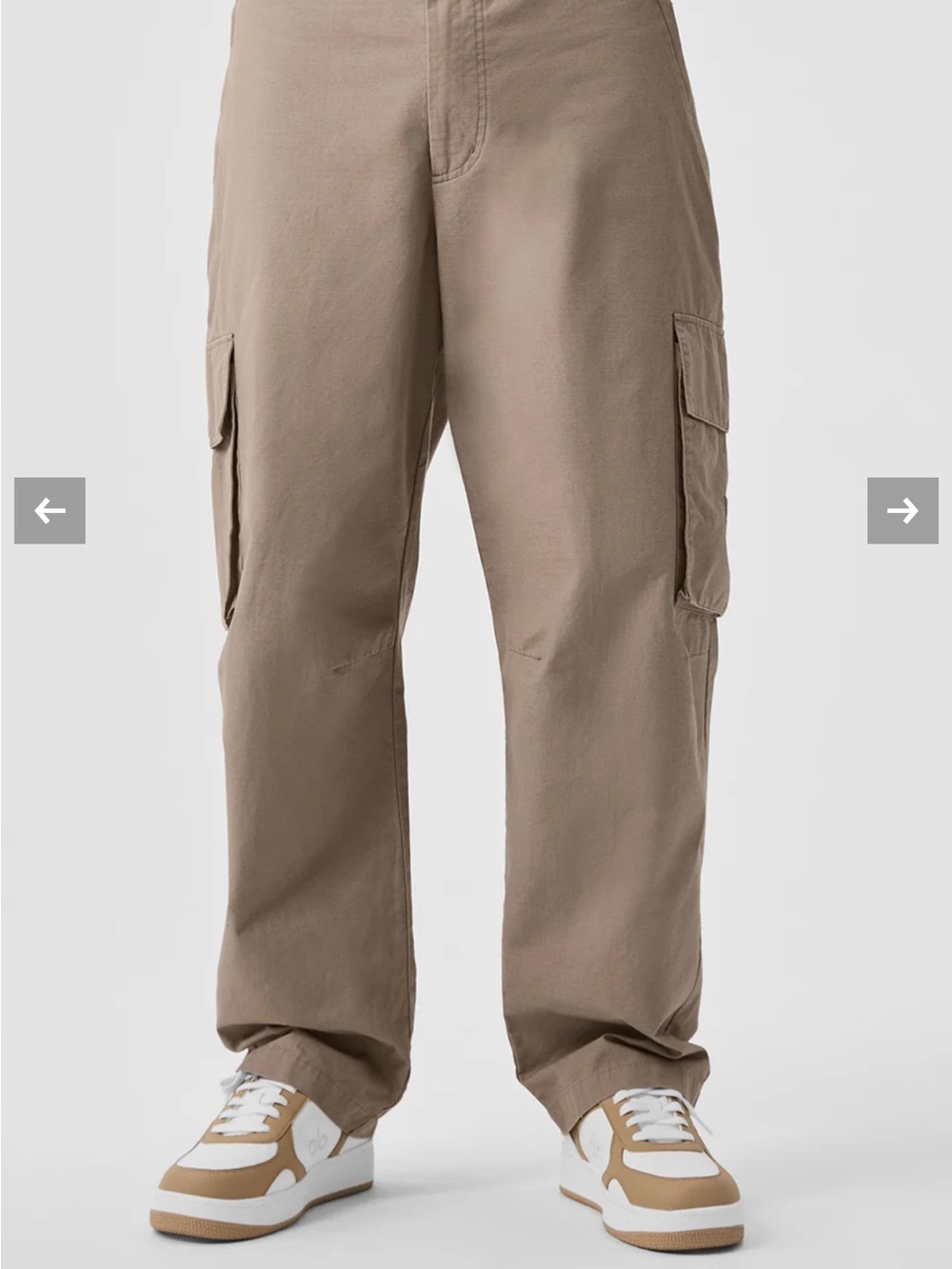 Alo Cargo Ripstop Trouser (Gravel color)